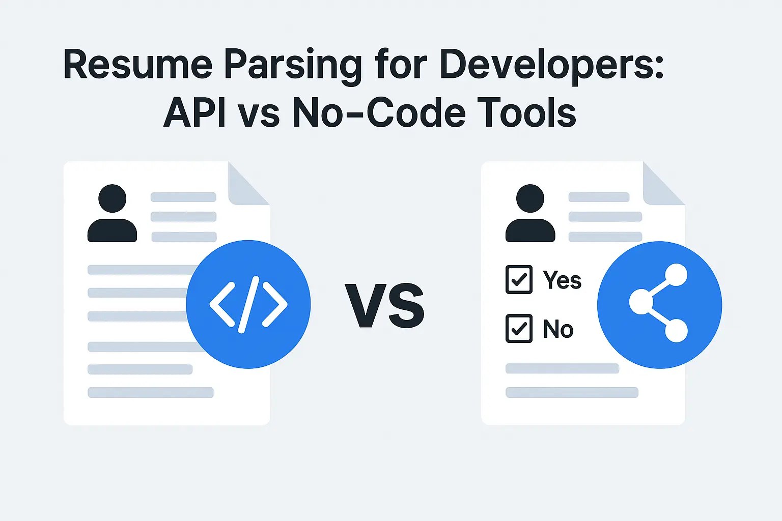 Resume Parsing for Developers: API vs No-Code Tools