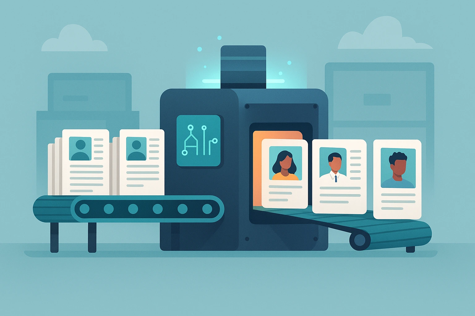 Automated Resume Screening for High-Volume Hiring